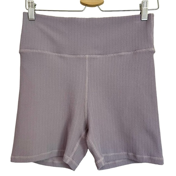 The Upside Jacquard Mini Spin Shorts in Lavender Size Large - Picture 3 of 12